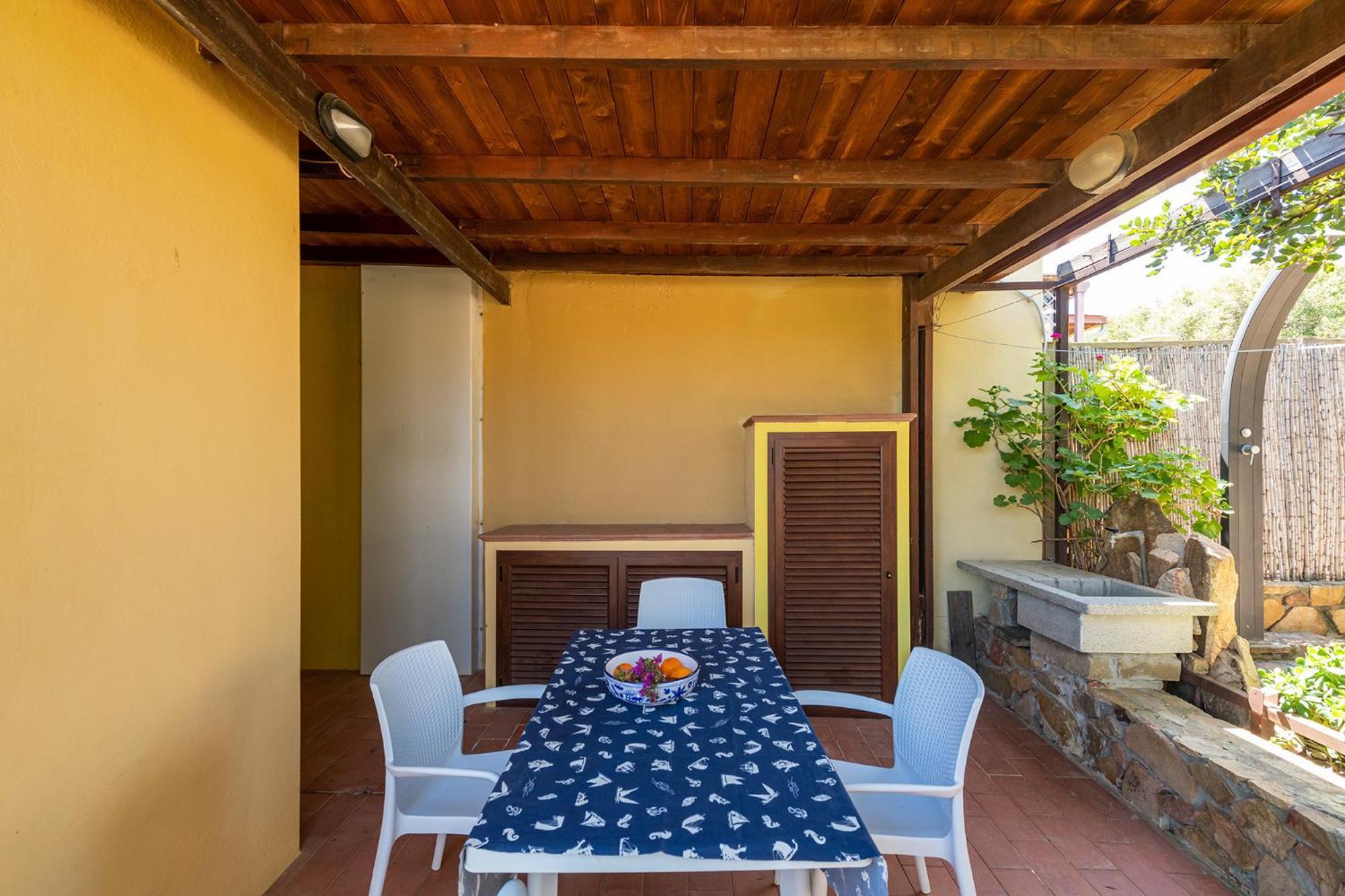 Villa Allegra Panoramica 150 Mt Dal Mare Villasimius Exterior foto